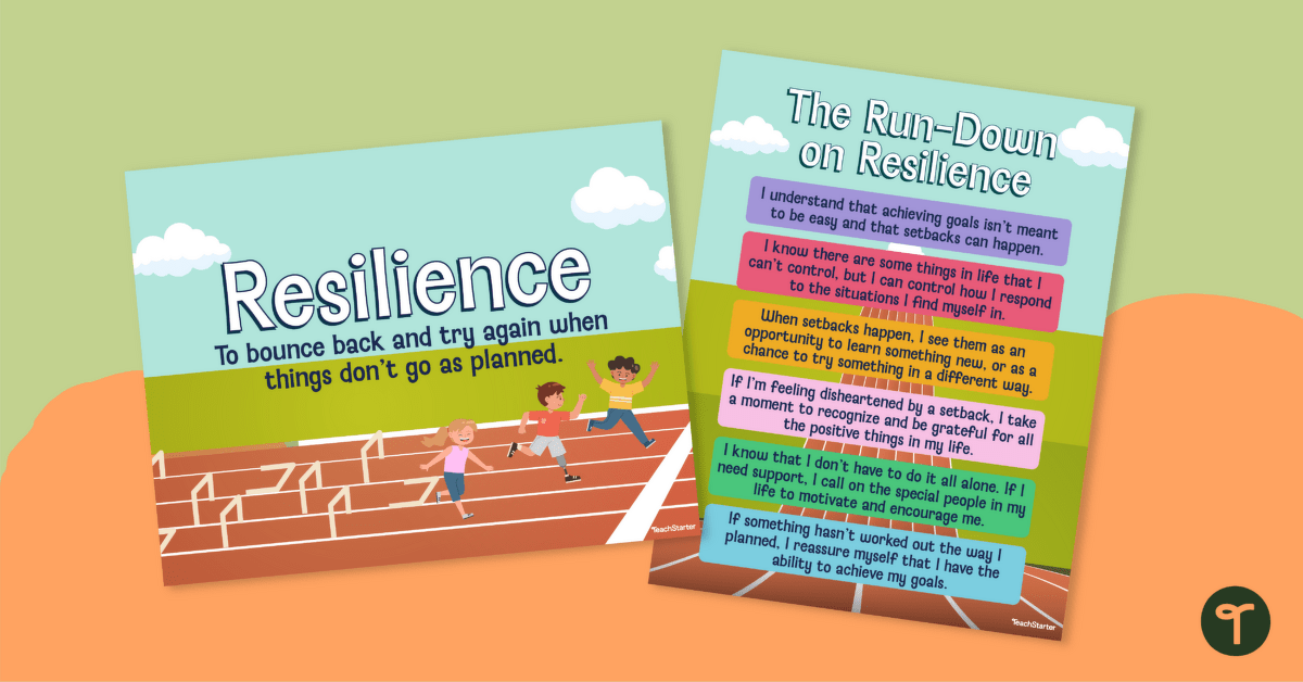 Resilience Posters teaching resource