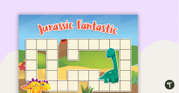 Go to Blank Game Board - Jurassic Fantastic teaching resource