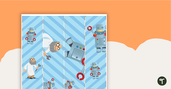Preview image for Robots - Border Trimmers - teaching resource