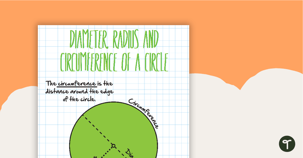 Diameter, Radius, and Circumference of a Circle teaching resource