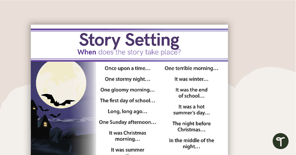 Image of Narrative Setting Prompts Posters