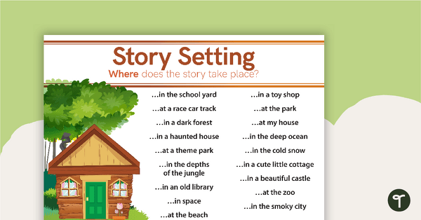 Narrative Setting Prompts Posters teaching resource