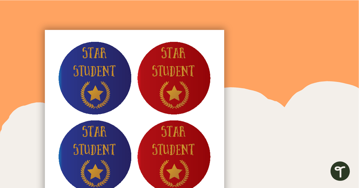 Travel Around the World - Star Student Badges teaching resource