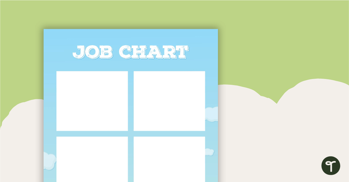 Fairy Tales and Castles - Job Chart teaching resource