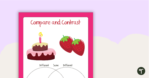 Preview image for Compare and Contrast - Objects Worksheets - teaching resource