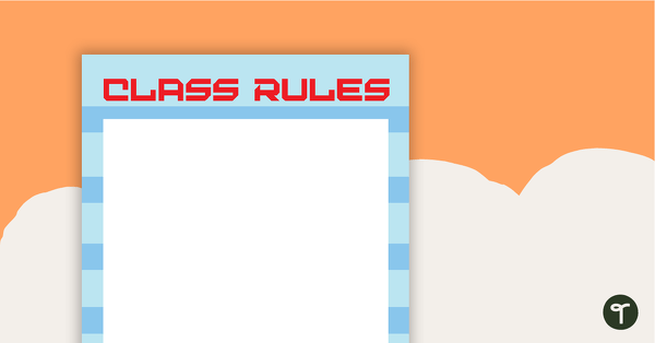 Preview image for Robots - Class Rules - teaching resource