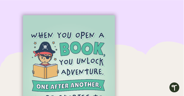 Unlock Adventure Poster teaching resource