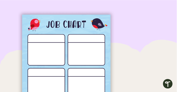 Go to Friends of a Feather - Job Chart teaching resource
