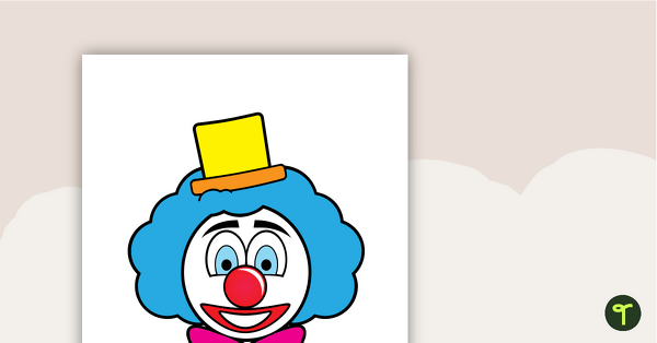 Directed Drawing Activity - How to Draw a Clown teaching resource