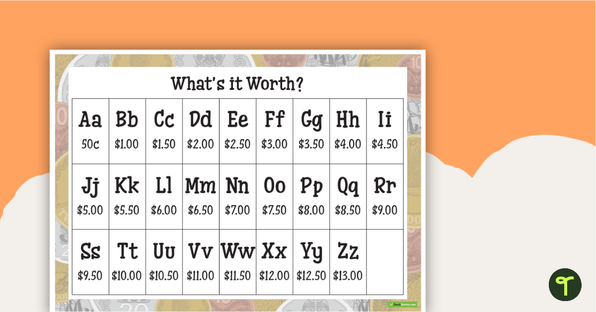 What's it Worth? New Zealand Currency Game teaching resource