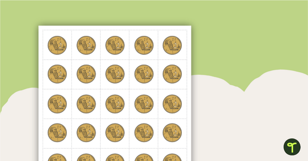 Coin Sheets (Australian Currency) teaching resource