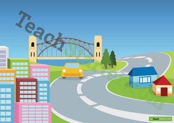 City Background teaching resource