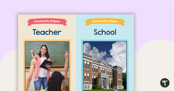 Preview image for Community Helpers - Flashcards - teaching resource