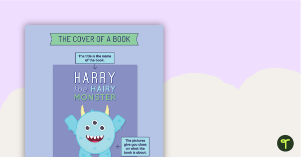Go to Parts of a Book Front Cover - Poster teaching resource