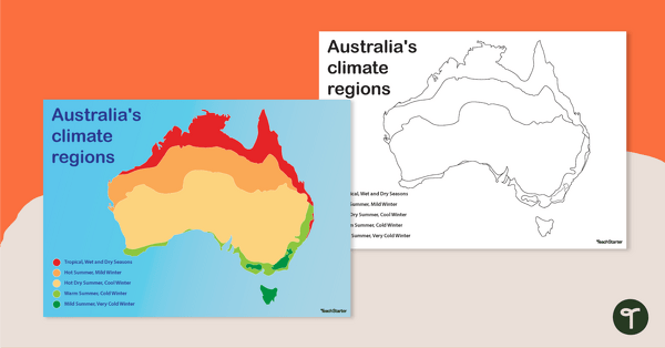 Go to Australian Climate Regions Poster and Worksheet teaching resource