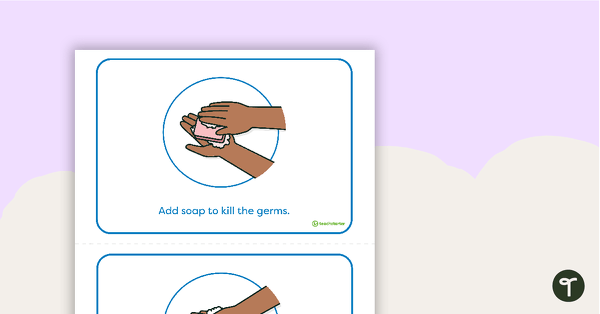 How to Wash Your Hands - Sequencing Cards teaching resource