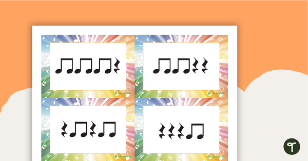 Musical ZAP Game - Notes Only teaching resource
