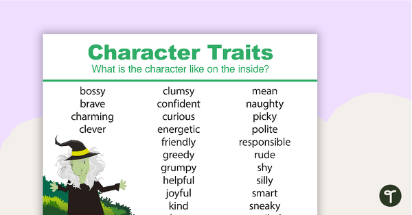 Preview image for Exploring Characters Posters - teaching resource