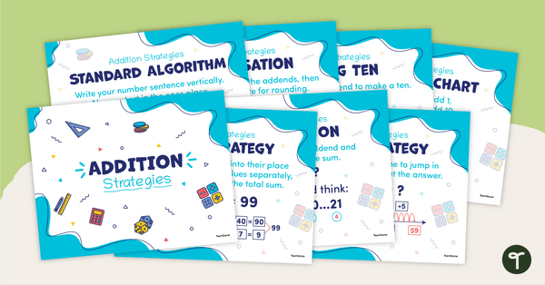 Image of Addition Strategies Posters