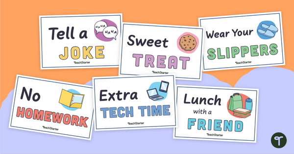 Preview image for Classroom Reward Cards - Lower Grades - teaching resource