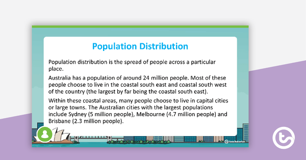 Human Features of Australia PowerPoint | Teach Starter