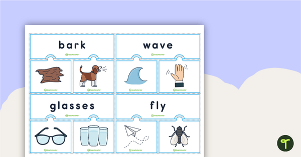 Multiple-Meaning Word Puzzles teaching resource