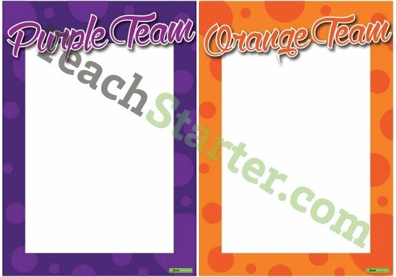 Grouping Posters - Colours teaching resource