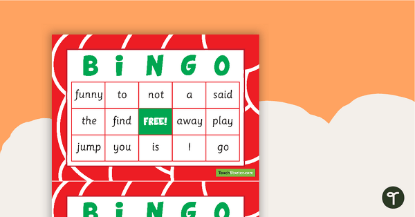 Go to Dolch Sight Word Bingo - Pre-Primer teaching resource