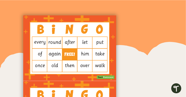 Image of Dolch Sight Word Bingo - Grade 1