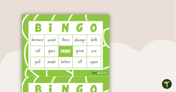 Dolch Sight Word Bingo – Grade 2 teaching resource