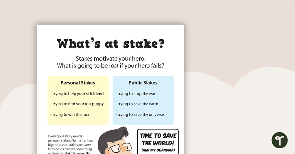 Go to What's At Stake Poster teaching resource