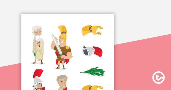 Ancient Rome - Cut Out Decorations teaching resource