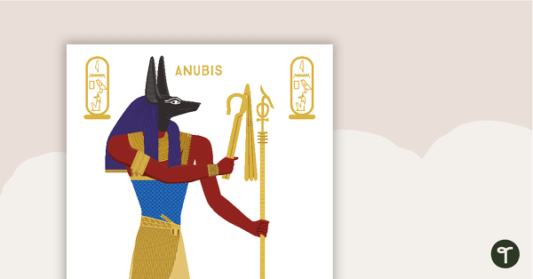 Go to Anubis Poster teaching resource