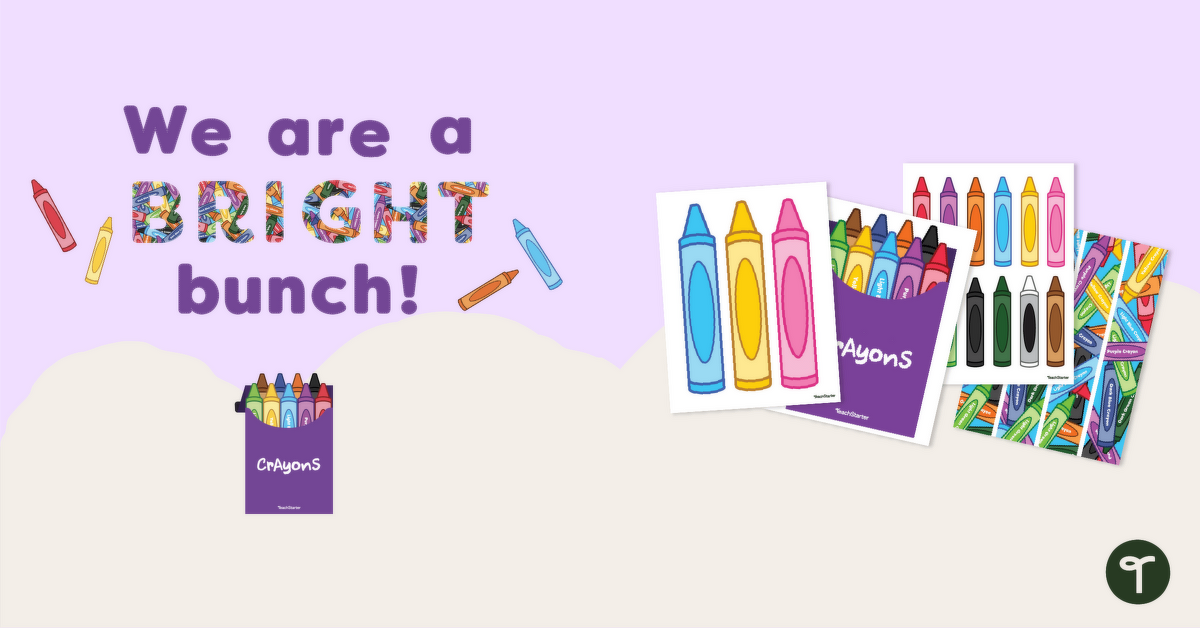 We’re a Bright Bunch! Classroom Display teaching resource