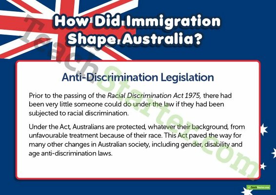 Australian Immigration Posters teaching resource