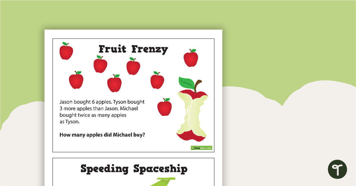 Preview image for Maths Brain Teasers – Middle Primary - teaching resource