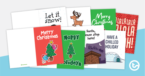 Go to Assorted Holiday Greeting Cards teaching resource
