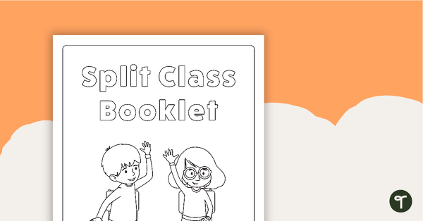 Split Class/Fast Finisher Booklet - Lower Years teaching resource