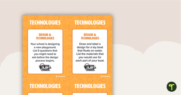 Fast Finisher Technologies Task Cards - Year 2 teaching resource