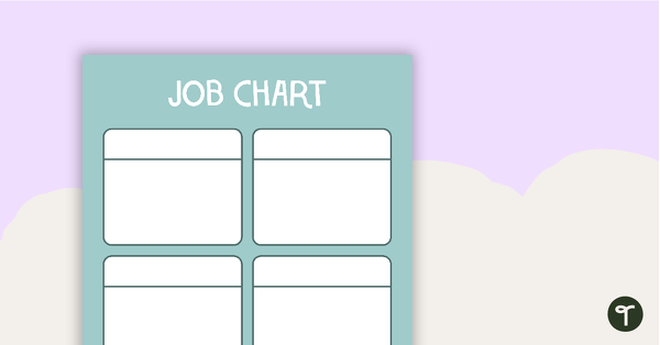 Go to Frogs - Job Chart teaching resource