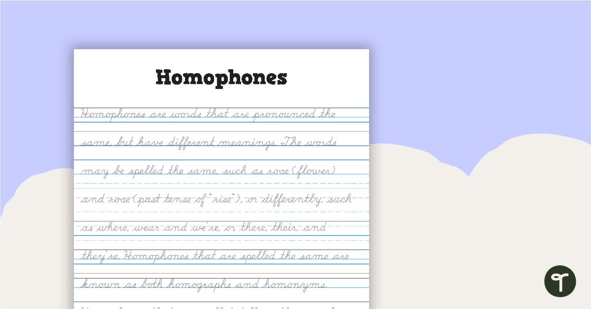 Upper Grades Handwriting Sheets teaching resource
