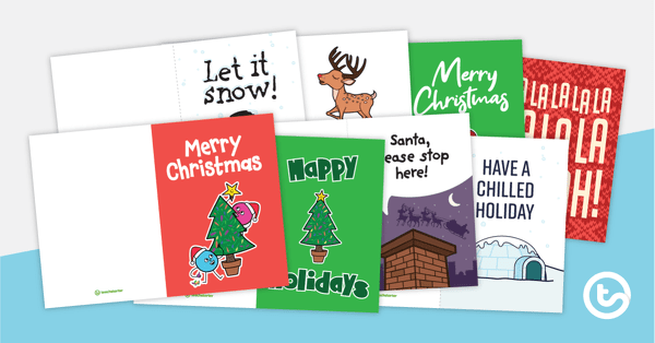 Go to Assorted Christmas Cards teaching resource