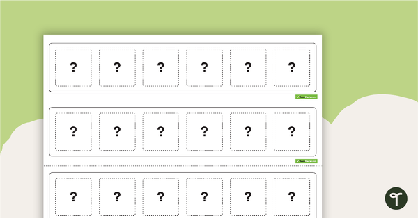 Pattern Activity Cards - Sports teaching resource
