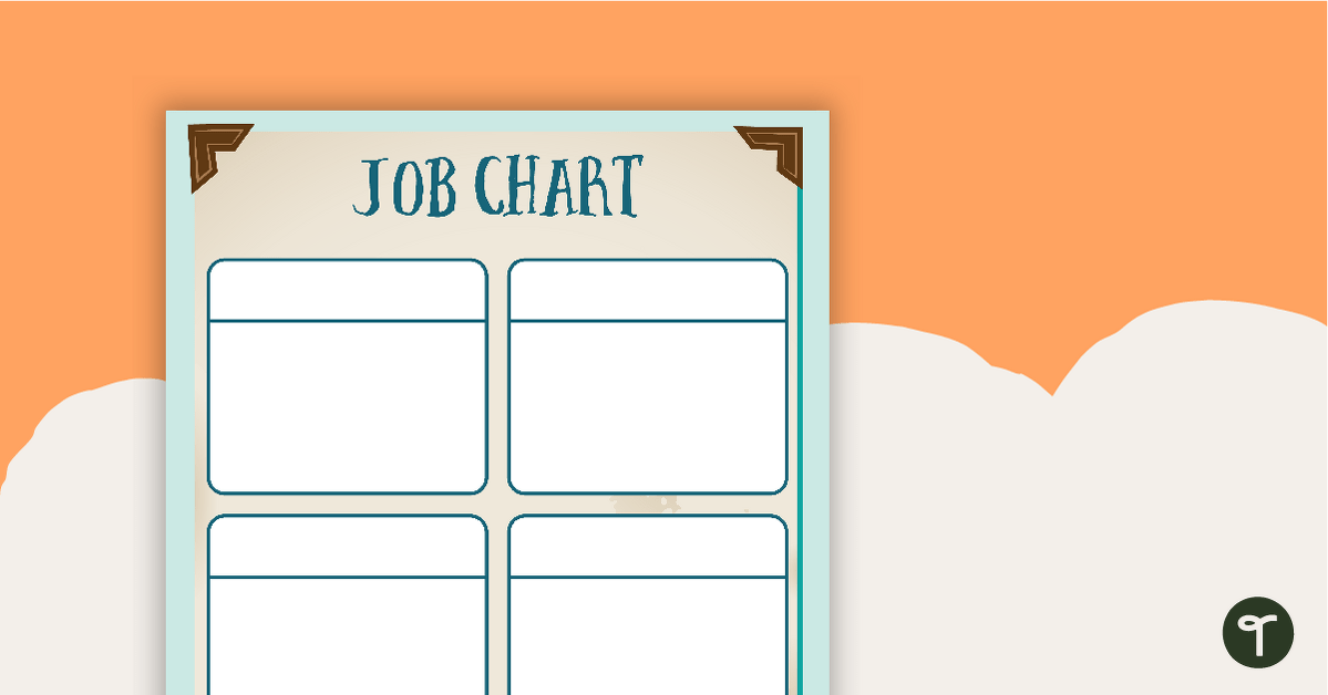 Travel Around the World - Job Chart teaching resource
