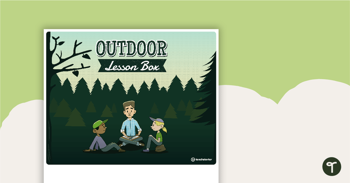 Outdoor Lesson Box Cut and Assemble Kit teaching resource