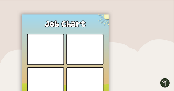 Go to Elephants - Job Chart teaching resource