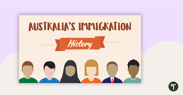 Image of Australia's Immigration History PowerPoint