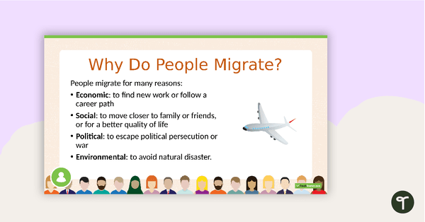 Preview image for Australia's Immigration History PowerPoint - teaching resource