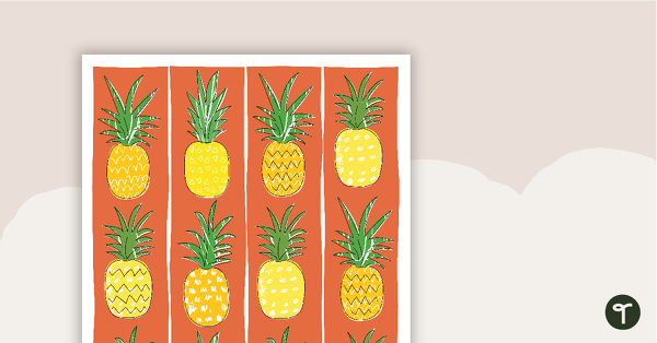 Image of Pineapples - Border Trimmers