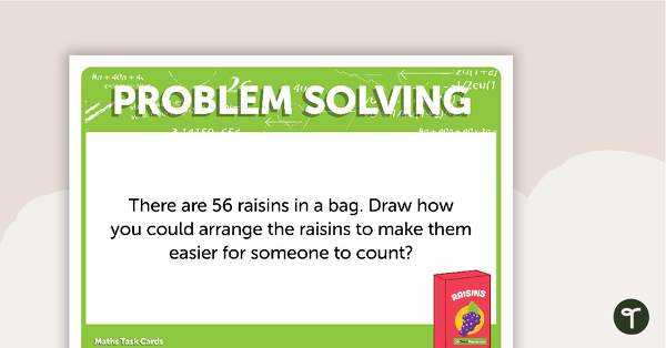 Go to Open-ended Maths Problem Solving Cards - Lower Primary teaching resource